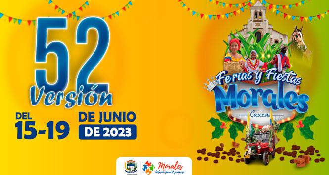 Ferias y Fiestas 2023 en Morales, Cauca