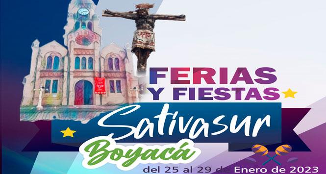 Ferias y Fiestas 2023 en Sativasur, Boyacá