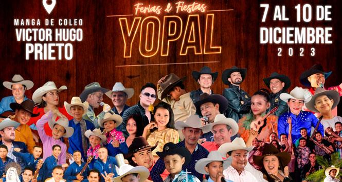 Ferias y Fiestas 2023 en Yopal, Casanare