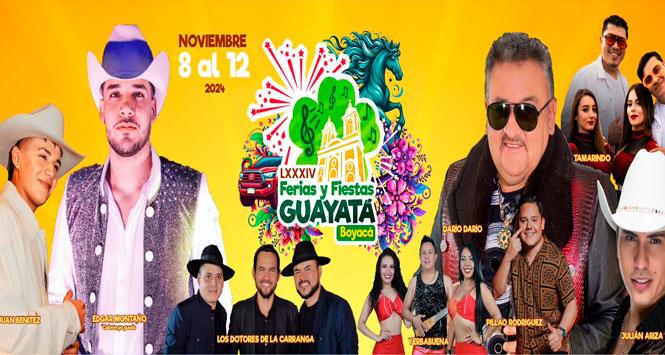 Ferias y Fiestas 2024 en Guayatá, Boyacá Ferias y Fiestas 2024 en Guayatá, Boyacá