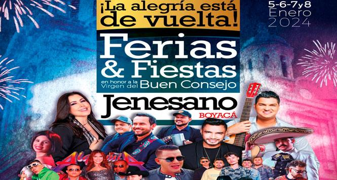 Ferias y Fiestas 2024 en Jenesano, Boyacá