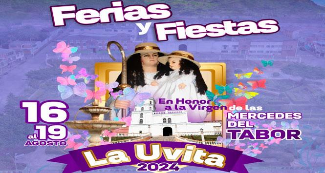 Ferias y Fiestas 2024 en La Uvita, Boyacá Ferias y Fiestas 2024 en La Uvita, Boyacá