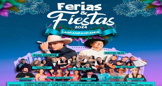 Ferias y Fiestas 2024 en Labranzagrande, Boyacá