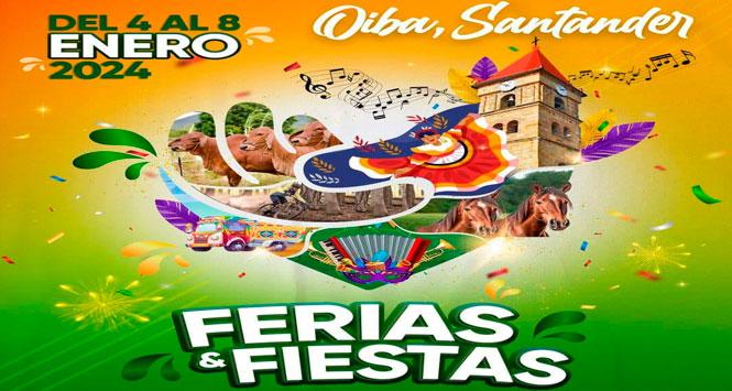 Ferias y Fiestas 2024 en Oiba, Santander