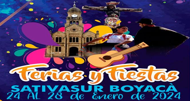 Ferias y Fiestas 2024 en Sativasur, Boyacá