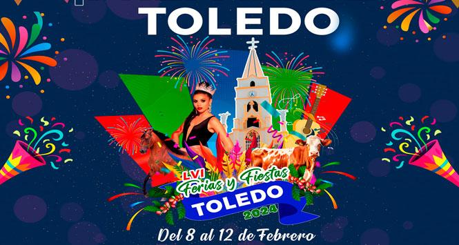 Ferias y Fiestas 2024 en Toledo, Norte de Santander