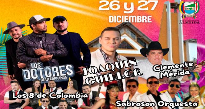 Ferias y Fiestas 2025 en Almeida, Boyacá