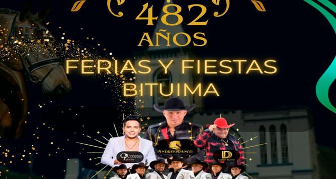 Ferias y Fiestas 2025 en Bituima, Cundinamarca