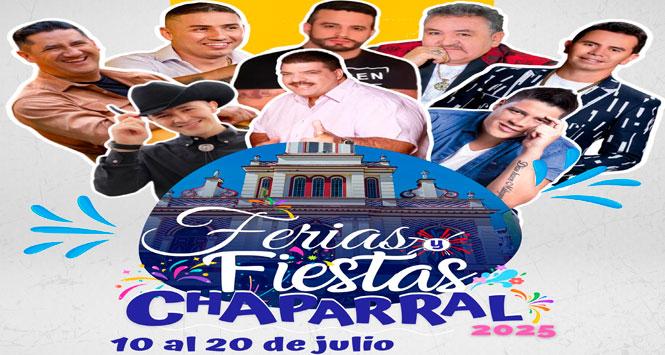 Ferias y Fiestas 2025 en Chaparral, Tolima Ferias y Fiestas 2025 en Chaparral, Tolima
