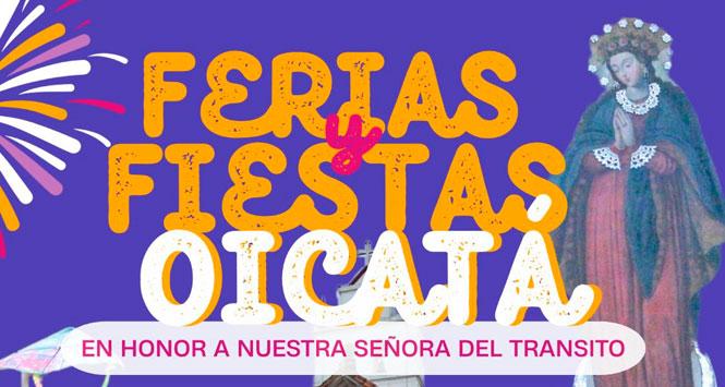 Ferias y Fiestas 2025 en Oicatá, Boyacá