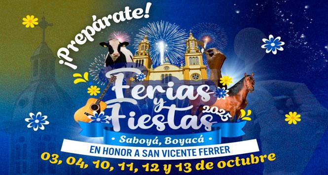 Ferias y Fiestas 2025 en Saboyá, Boyacá