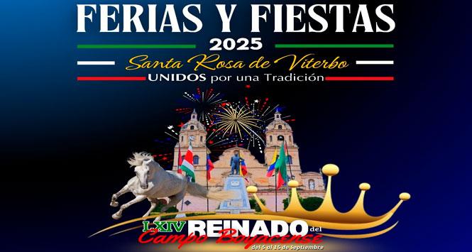 Ferias y Fiestas 2025 en Santa Rosa de Viterbo, Boyacá
