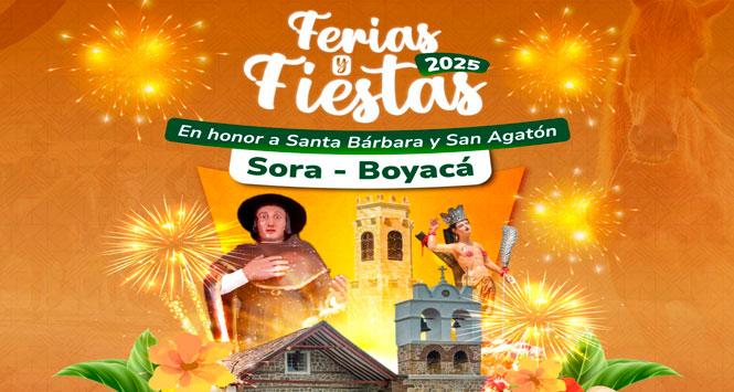 Ferias y Fiestas 2025 en Sora, Boyacá