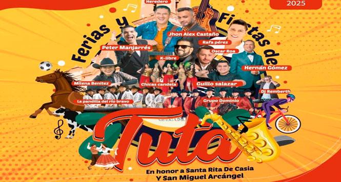 Ferias y Fiestas 2025 en Tuta, Boyacá Ferias y Fiestas 2025 en Tuta, Boyacá