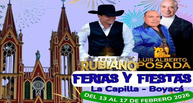 Ferias y Fiestas 2026 en La Capilla, Boyacá