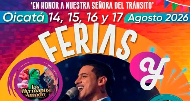 Ferias y Fiestas 2026 en Oicatá, Boyacá