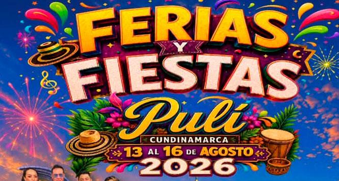 Ferias y Fiestas 2026 en Pulí, Cundinamarca