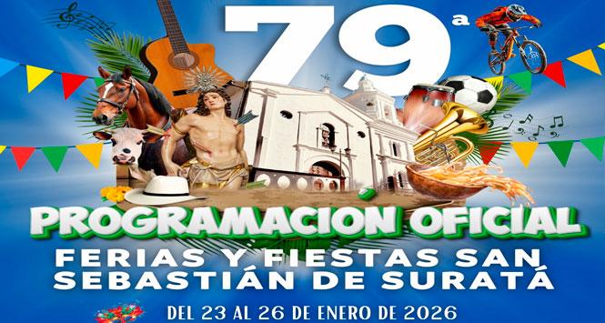 Ferias y Fiestas 2026 en Suratá, Santander
