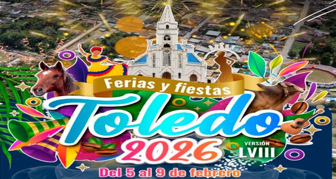 Ferias y Fiestas 2026 en Toledo, Norte de Santander
