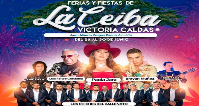 Ferias y Fiestas de la Ceiba 2025 en Victoria, Caldas Ferias y Fiestas de la Ceiba 2025 en Victoria, Caldas