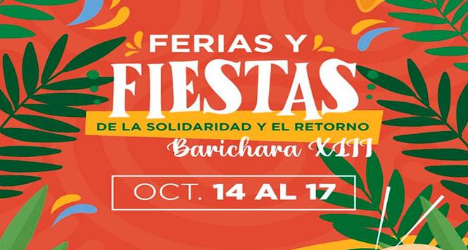 Ferias y Fiestas de La Solidaridad y El Retorno 2022 en Barichara, Santander