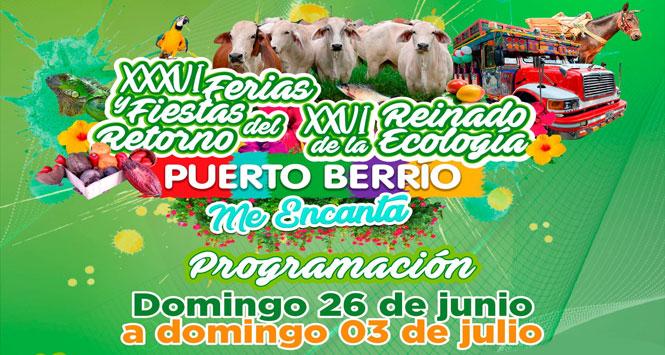 Ferias y Fiestas del Retorno 2022 en Puerto Berrío, Antioquia