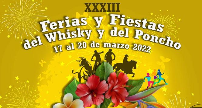 Ferias y Fiestas del Whisky y del Poncho 2022 en San José de Pare, Boyacá