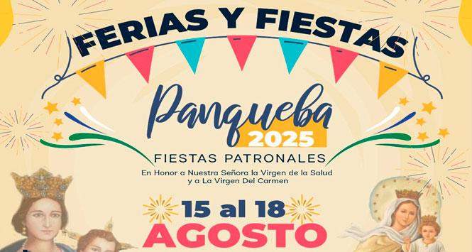Ferias y Fiestas Patronales 2025 en Panqueba, Boyacá