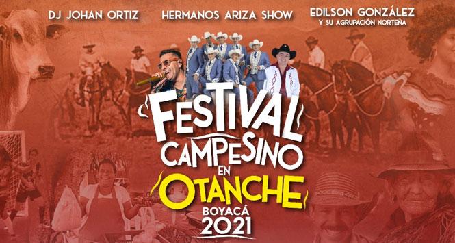 Festival Campesino 2021 en Otanche, Boyacá