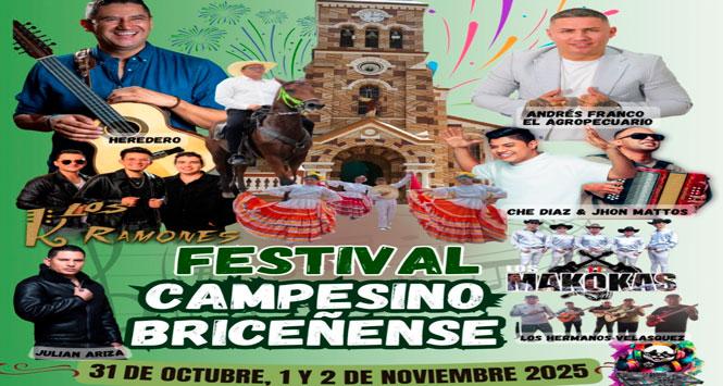 Festival Campesino 2025 en Briceño, Boyacá