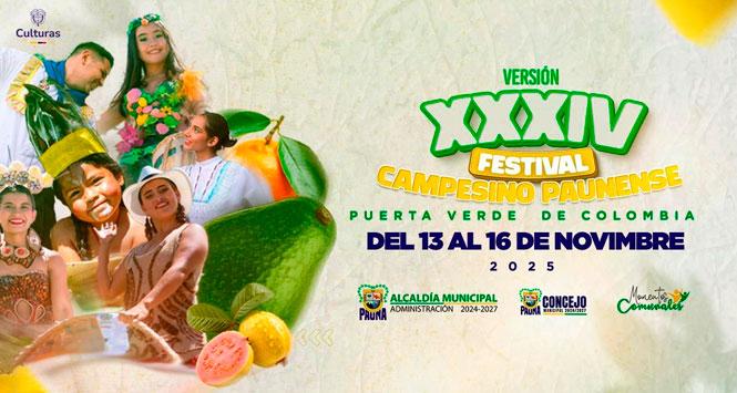 Festival Campesino 2025 en Pauna, Boyacá
