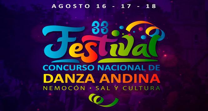 Festival Concurso Nacional de Danza Andina 2025 en Nemocón, Cundinamarca