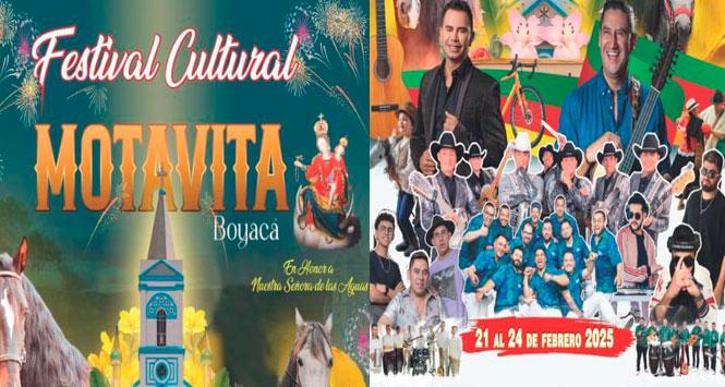 Festival Cultural 2025 en Motavita, Boyacá Festival Cultural 2025 en Motavita, Boyacá