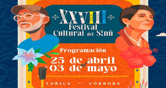 Festival Cultural del Sinú 2026 en Lorica, Córdoba