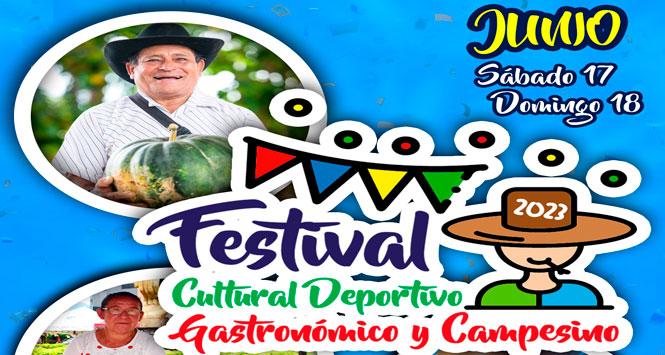 Festival Cultural, Deportivo, Gastronómico y Campesino 2023 en San Luis de Gaceno, Boyacá