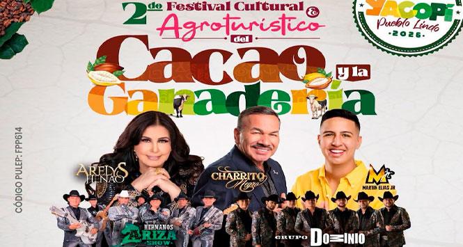 Festival Cultural y Agroturístico del Cacao y la Ganadería 2026 en Yacopí, Cundinamarca
