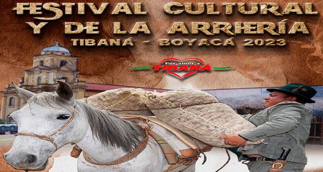 Festival Cultural y de la Arriería 2023 en Tibaná, Boyacá