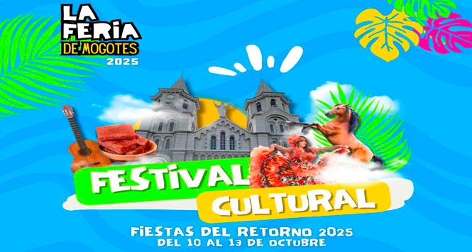 Festival Cultural y Fiestas del Retorno 2025 en Mogotes, Santander