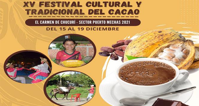 Festival Cultural y Tradicional del Cacao 2021 en El Carmen de Chucurí, Santander