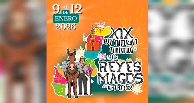 Festival Cultural y Turístico de los Reyes Magos 2026 en Nimaima, Cundinamarca