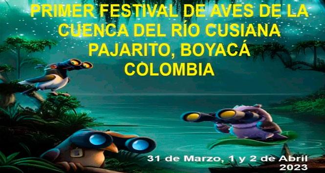 Festival de Aves de la Cuenca del Río Cusiana 2023 en Pajarito, Boyacá