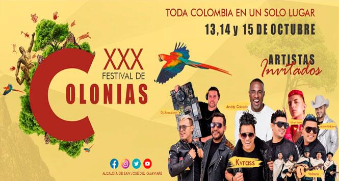 Festival de Colonias 2023 en San José del Guaviare