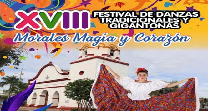 Festival de danzas tradicionales y Gigantonas 2021 en Morales, Bolívar