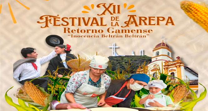 Festival de la Arepa Retorno Gamense 2025 en Gama, Cundinamarca