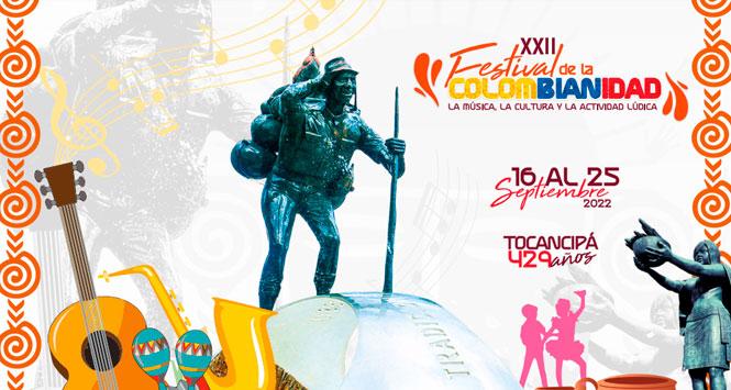 Festival de la Colombianidad 2022 en Tocancipá, Cundinamarca