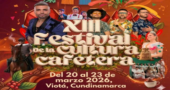 Festival de la Cultura Cafetera 2026 en Viotá, Cundinamarca