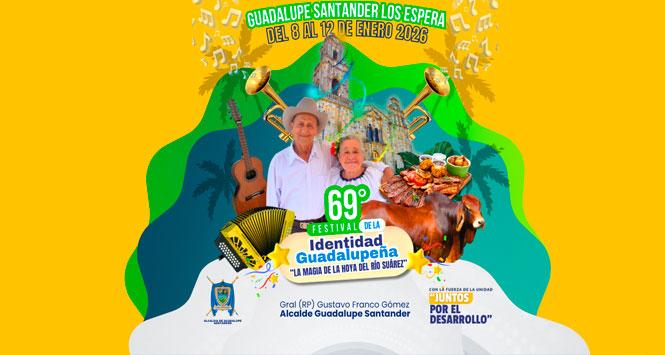Festival de la Identidad Guadalupeña 2026 en Guadalupe, Santander