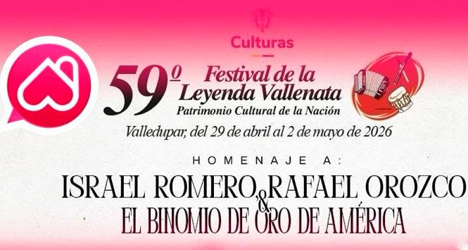 Festival de la Leyenda Vallenata 2026 en Valledupar, Cesar