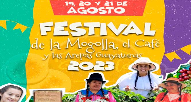 Festival de la Mogolla, el Café y las Arepas 2023 en Guayatá, Boyacá
