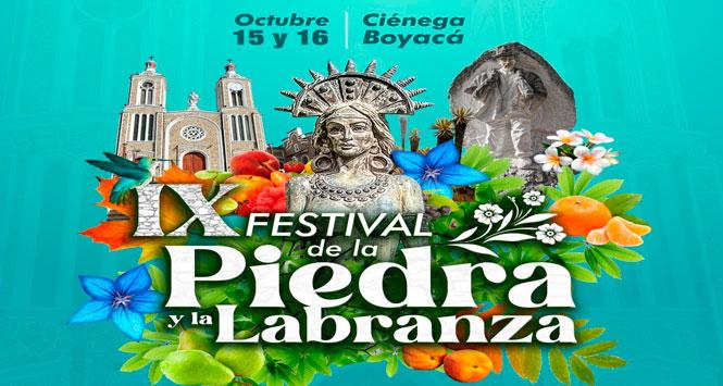 Festival de la Piedra y la Labranza 2022 en Ciénega, Boyacá